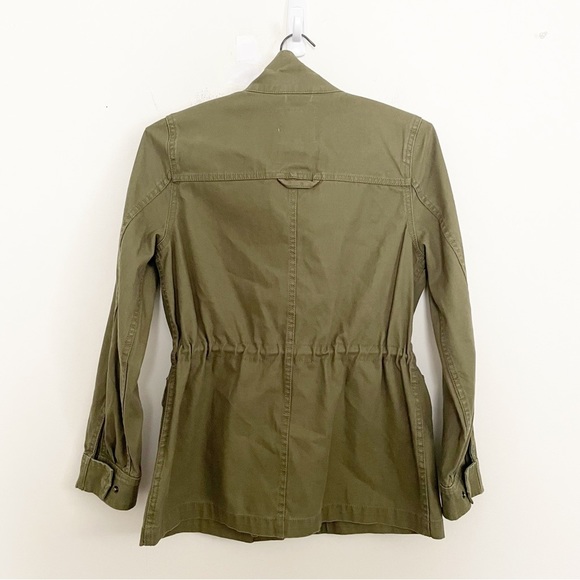 Madewell Dispatch Jacket Utility Military Olive Army Green Canvas Size Small - Picture 8 of 13
